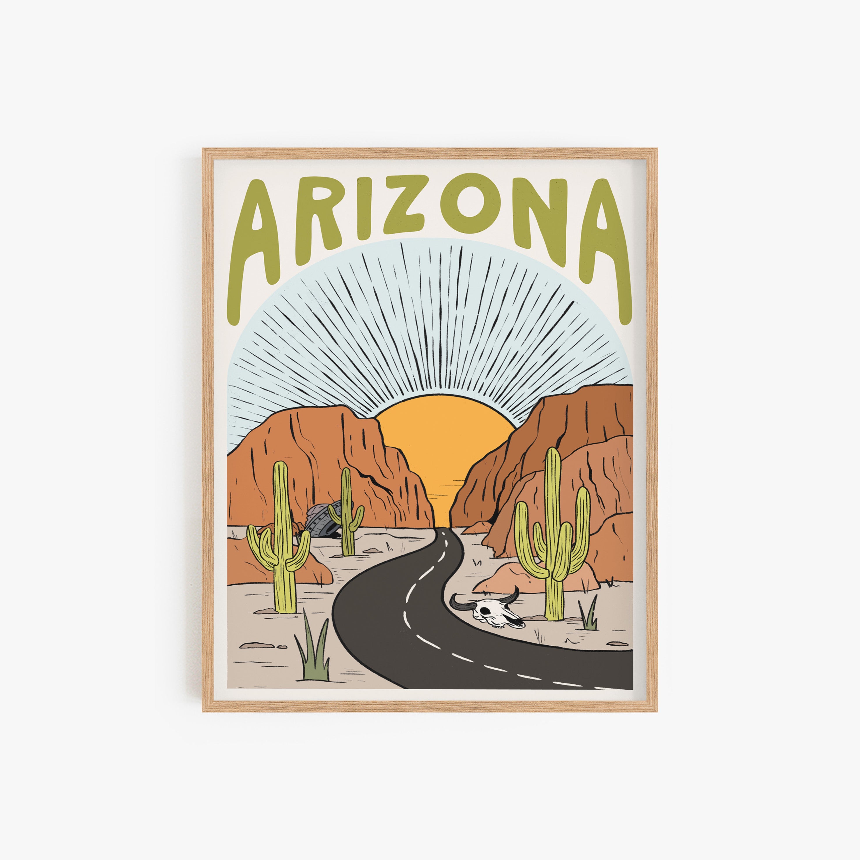 Arizona Art Print