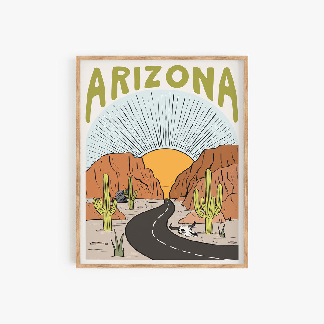 Arizona Art Print