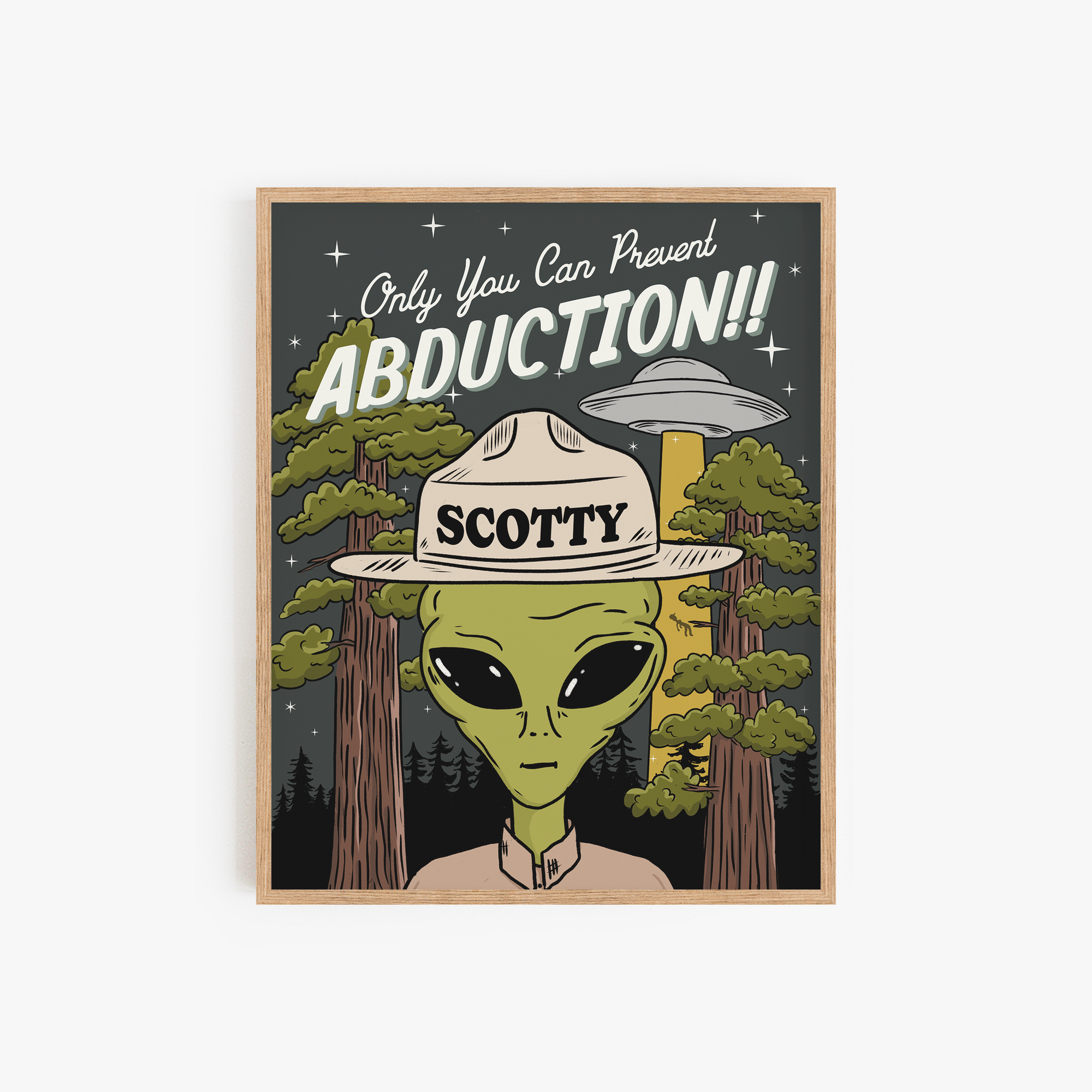 Abduction Art Print