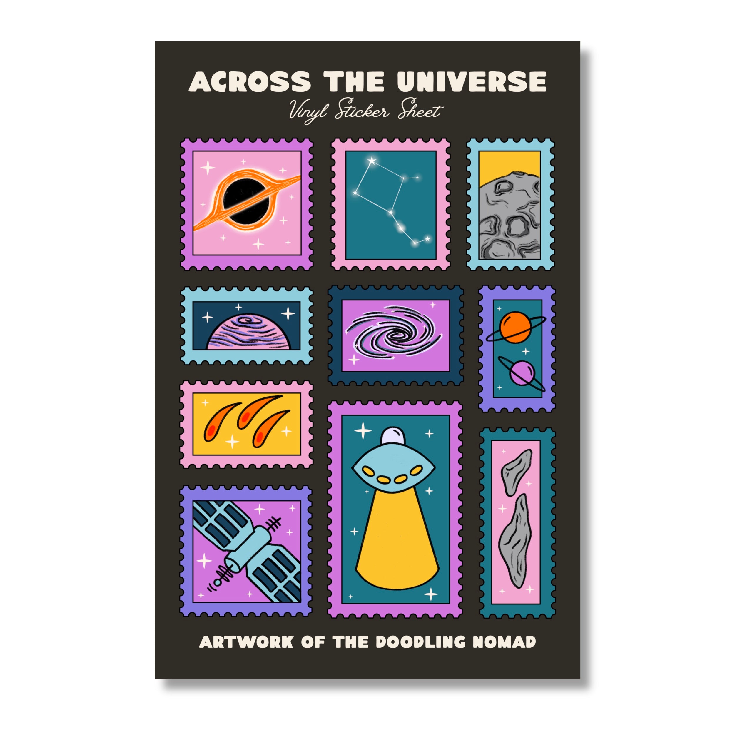 Across the Universe Sticker Sheet