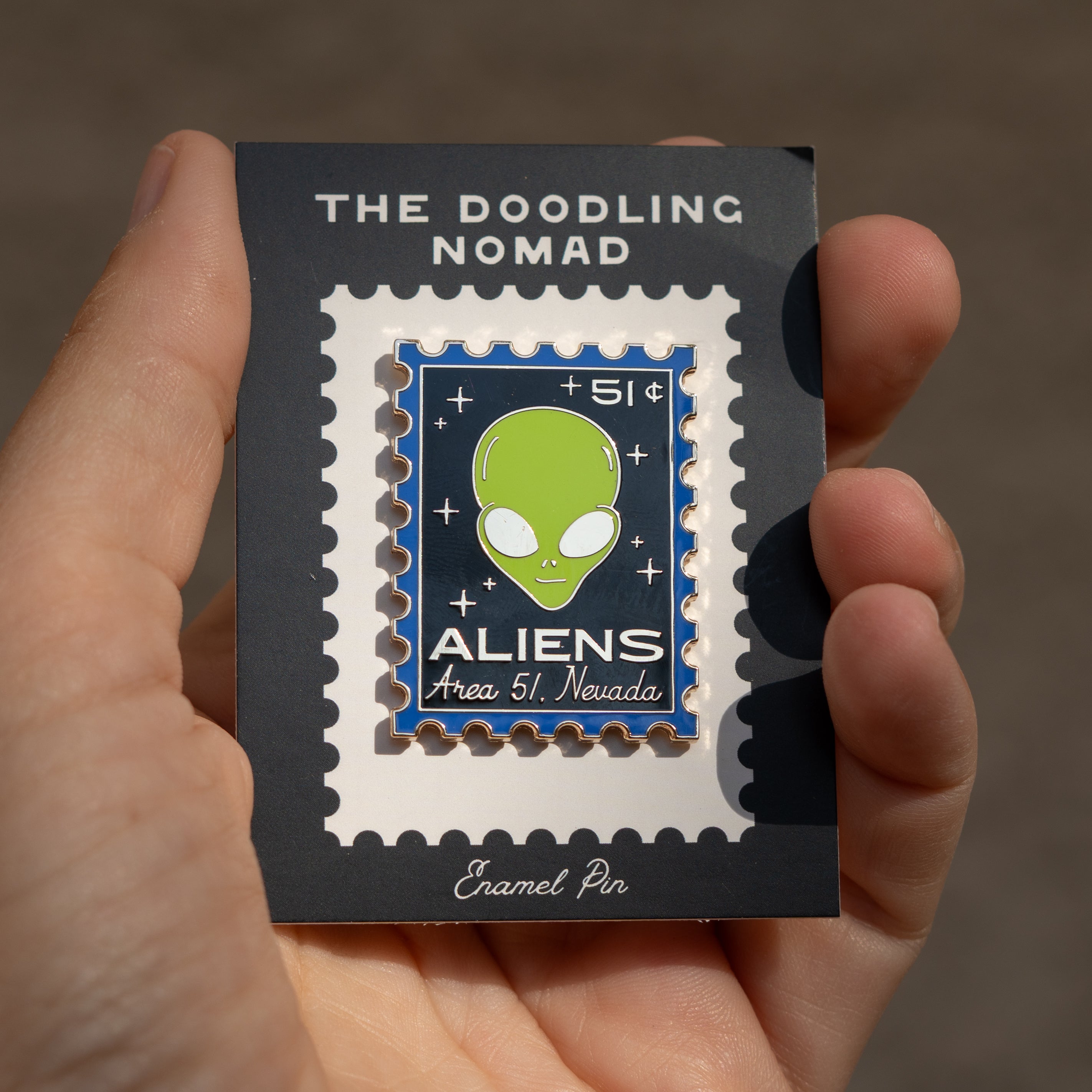 Aliens Enamel Pin