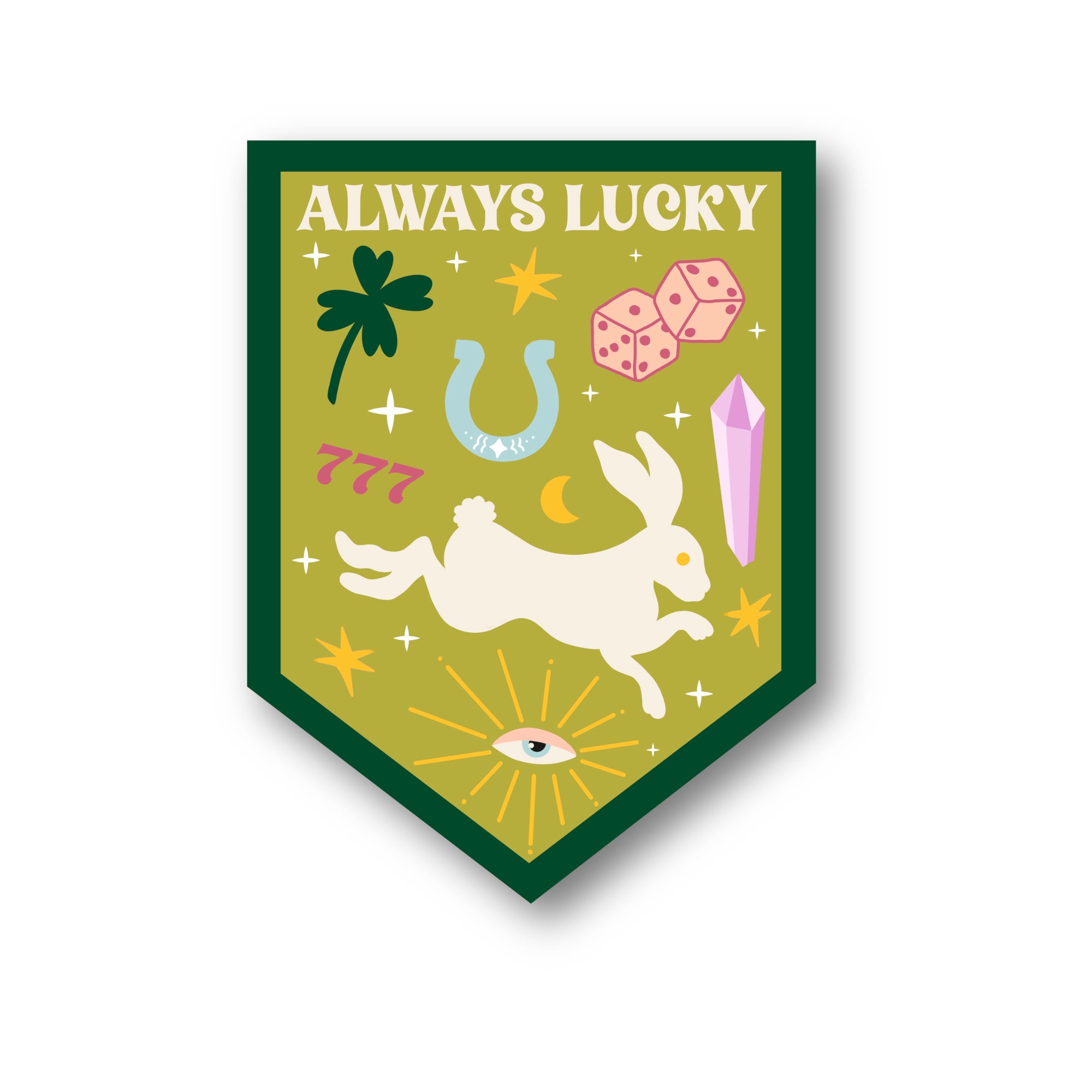Always Lucky Vinyl Sticker