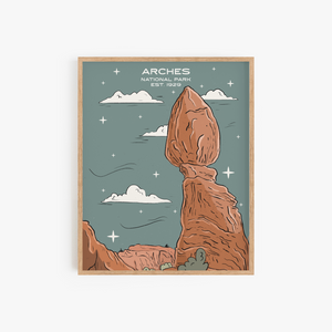 Arches National Park Art Print