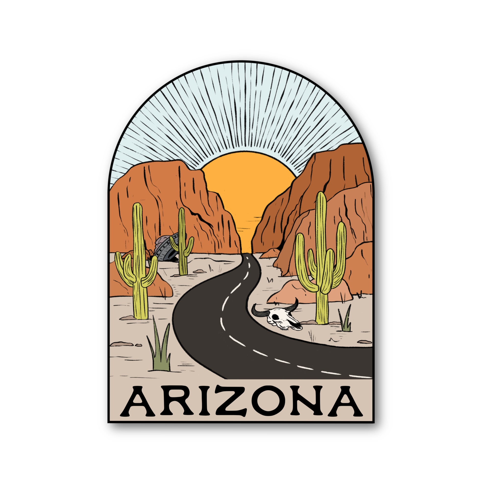 Arizona Vinyl Sticker