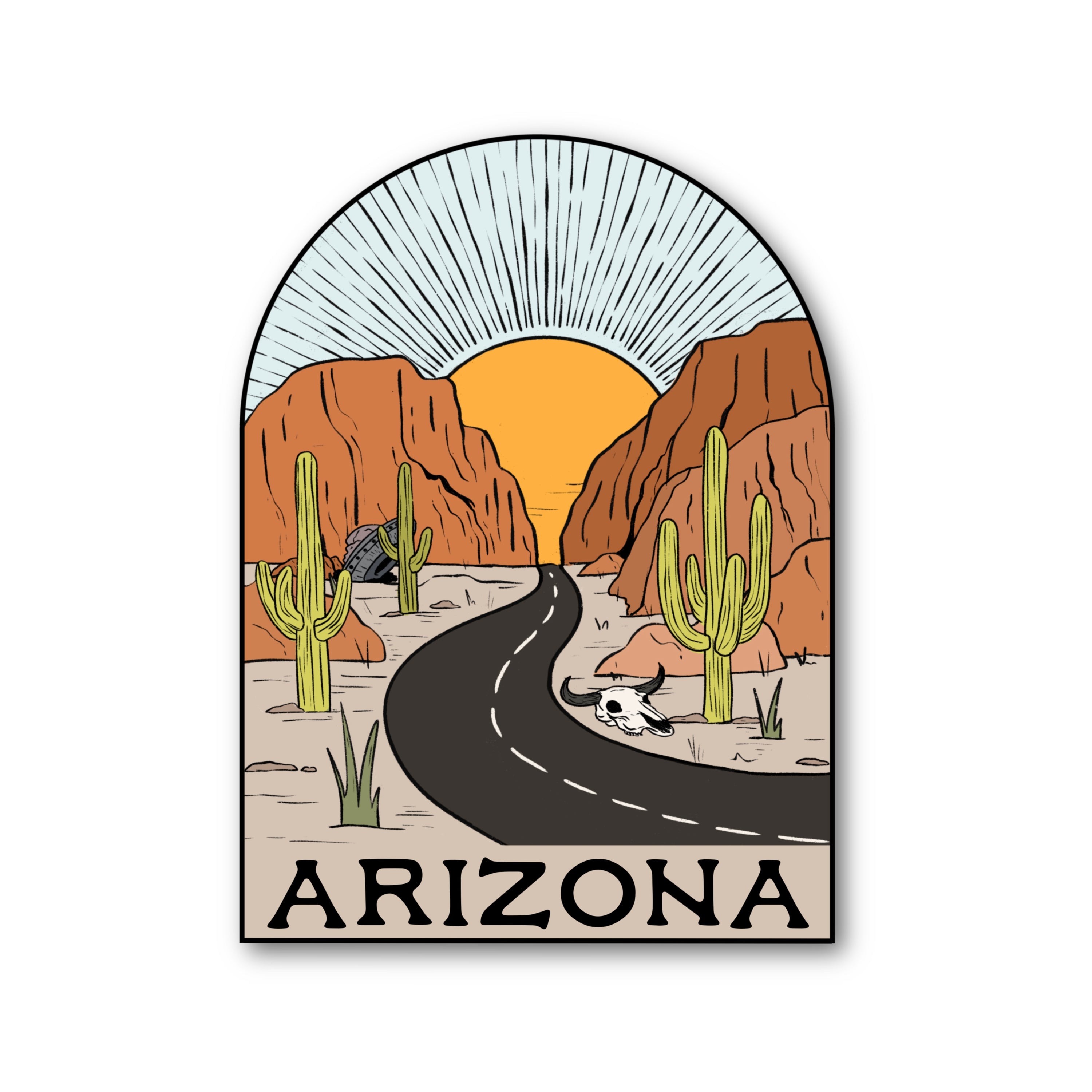 Arizona Vinyl Sticker