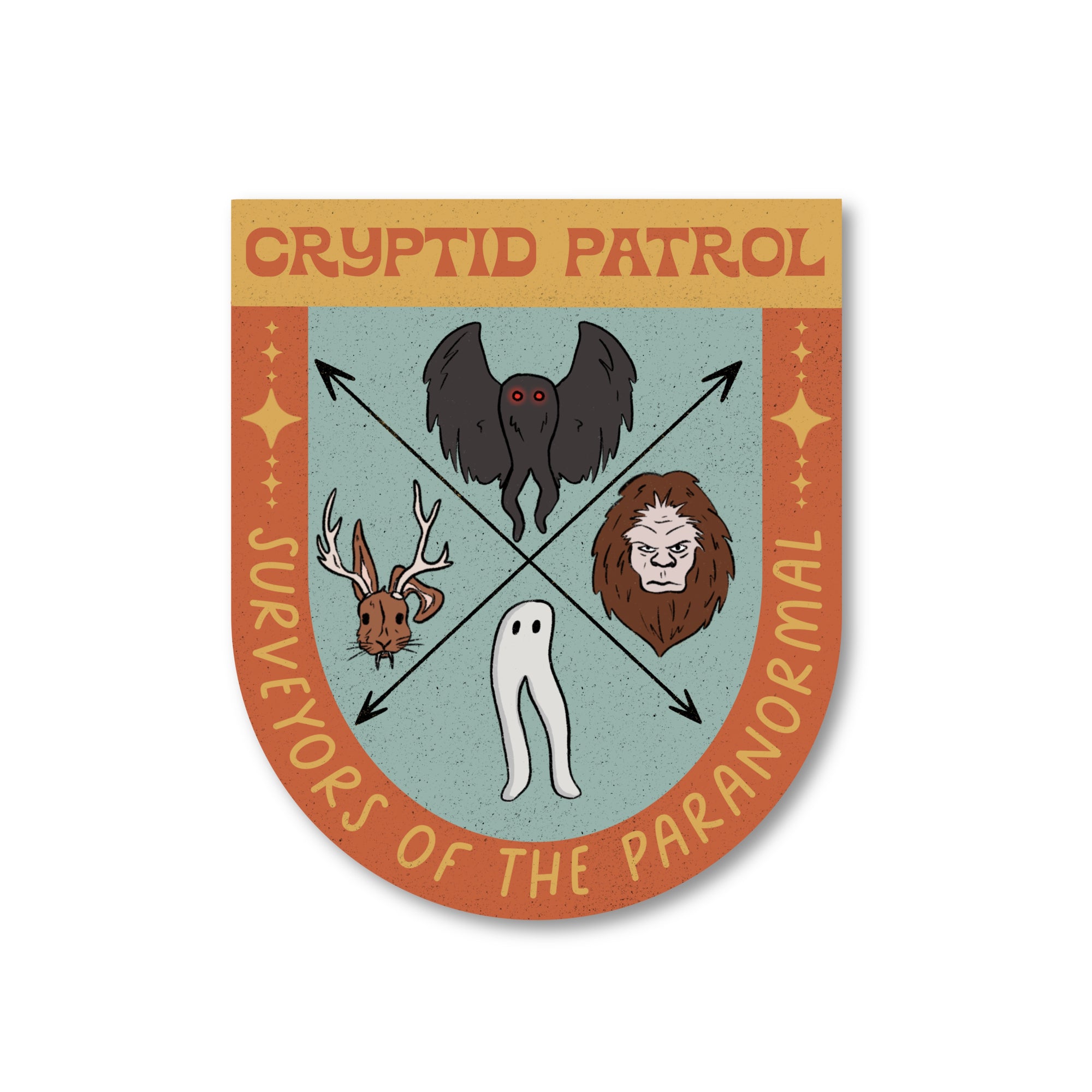 Cryptid Patrol Vinyl Sticker