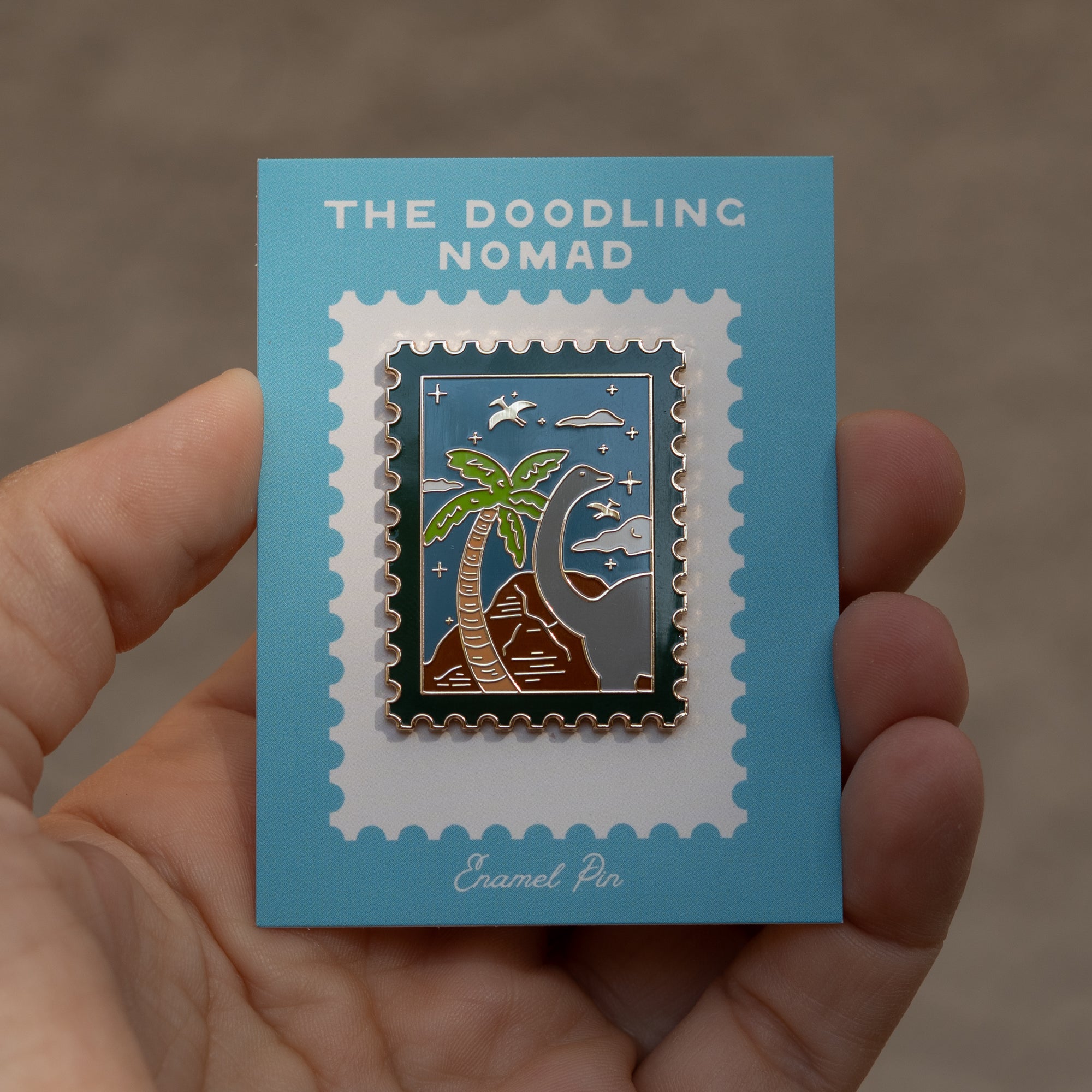 Dinosaurs Enamel Pin