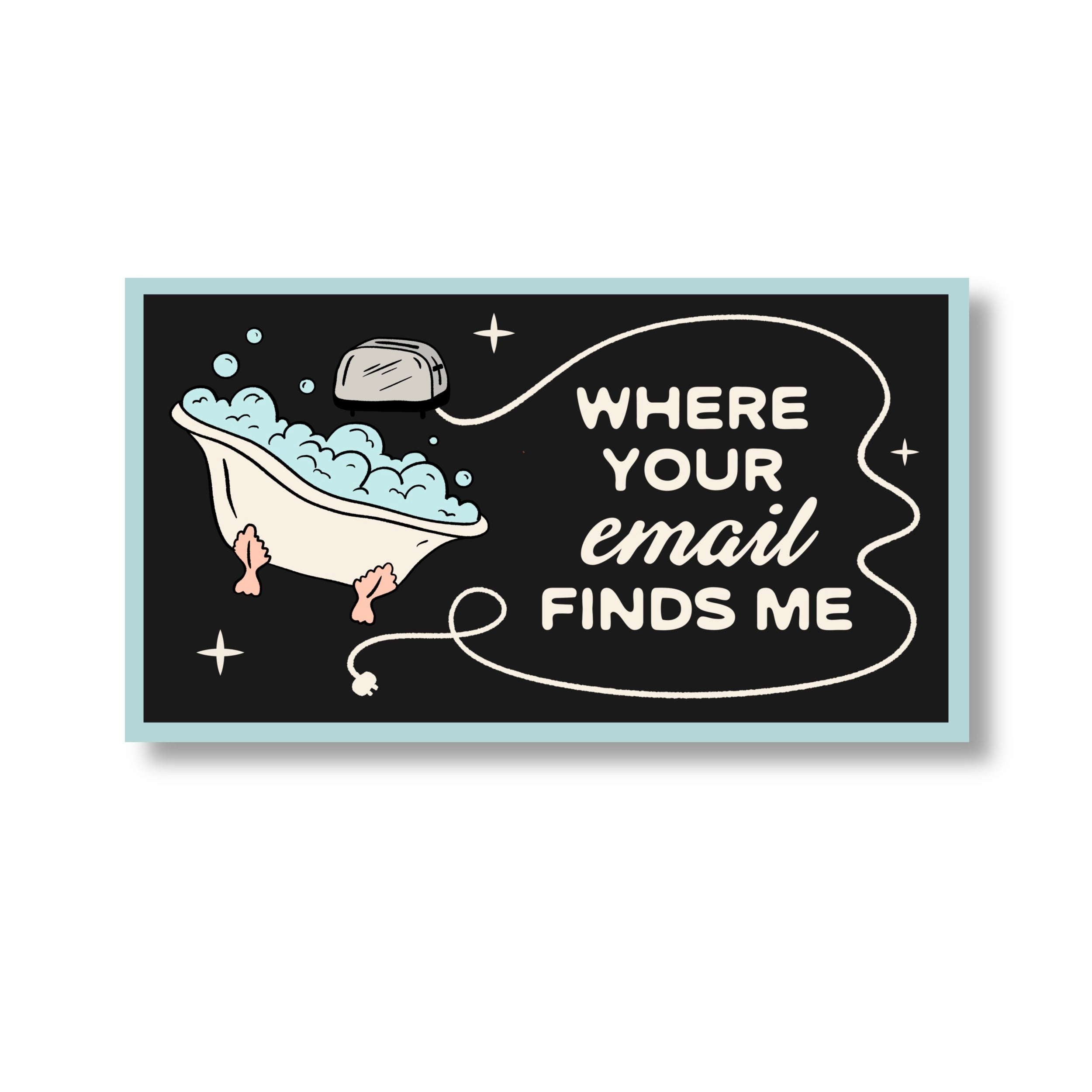 Toasted Mini Bumper Sticker