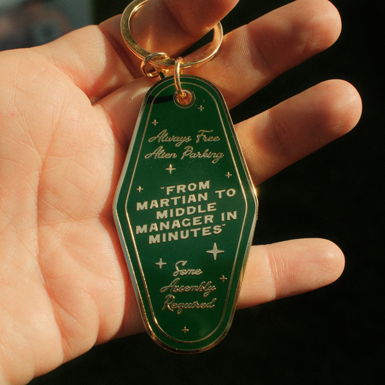 Human Suits Emporium Enamel Keychain