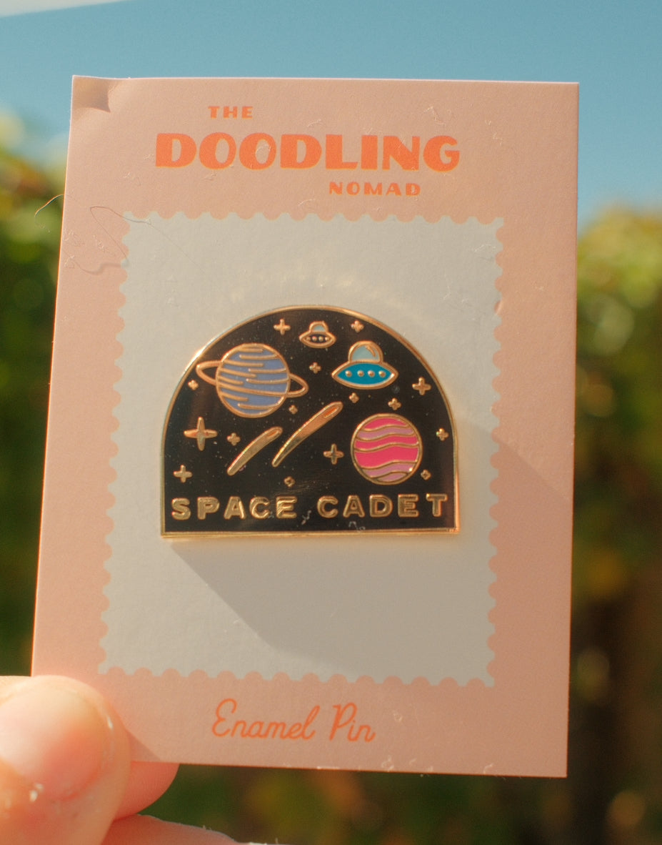 Space Cadet Enamel Pin