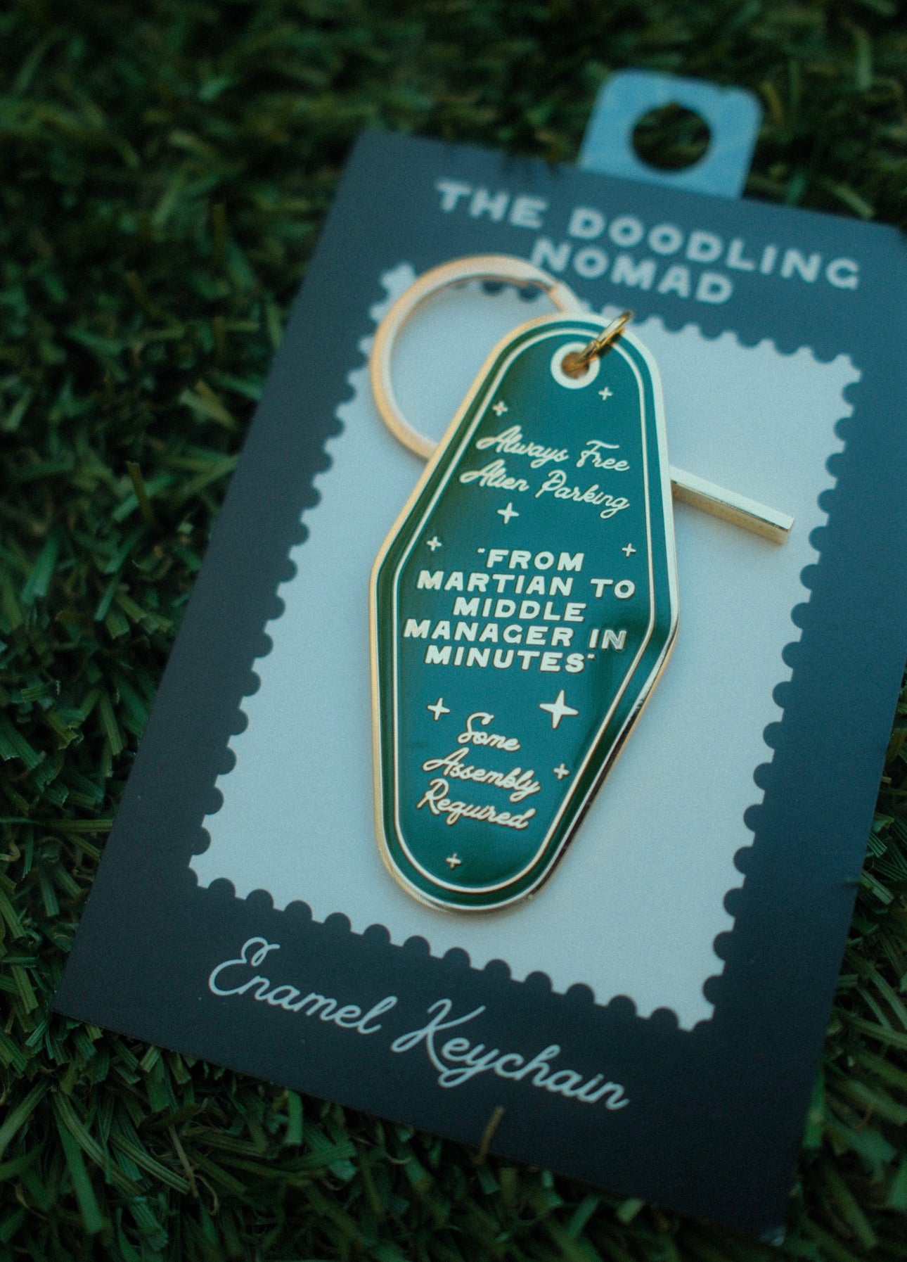 Human Suits Emporium Enamel Keychain