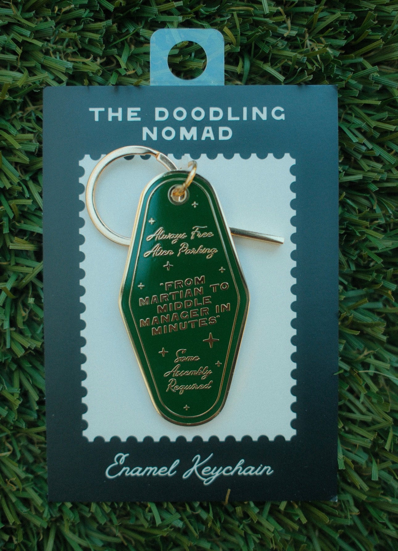 Human Suits Emporium Enamel Keychain