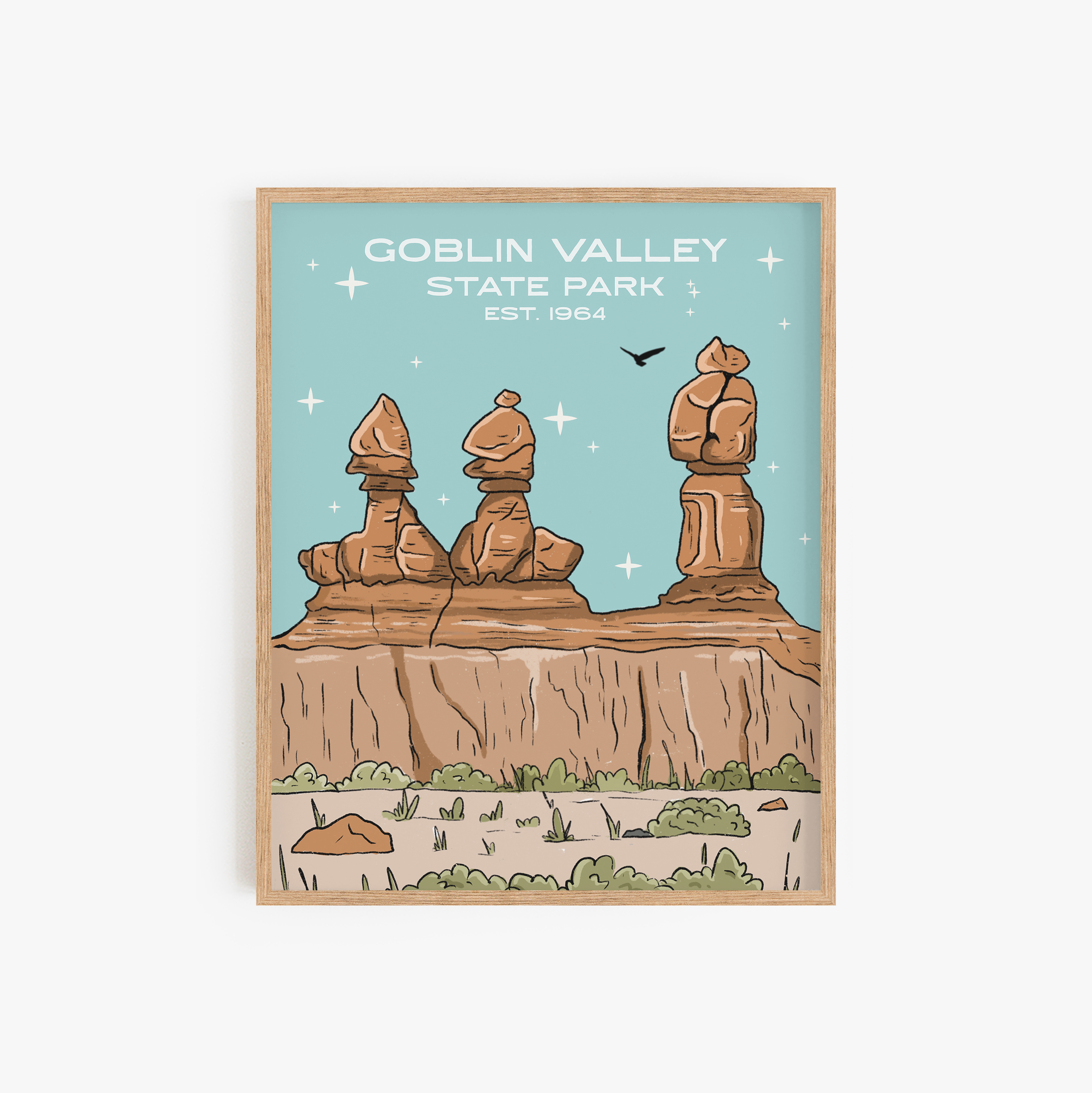 Goblin Valley State Park Art Print