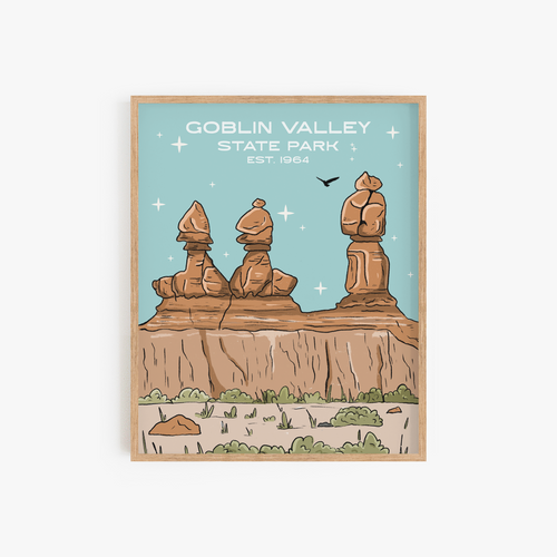 Goblin Valley State Park Art Print