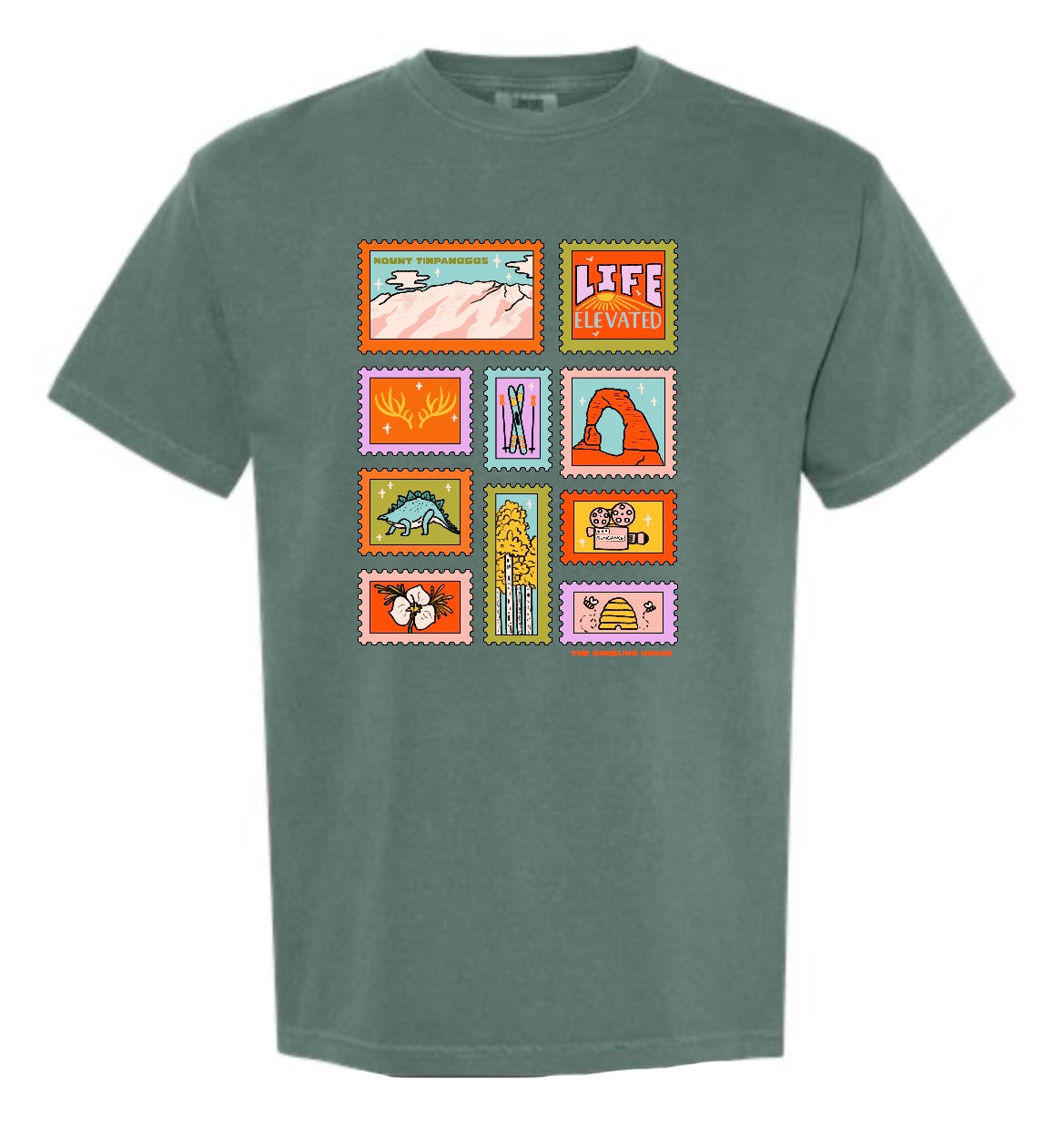 Utah Stamped Cotton Tee