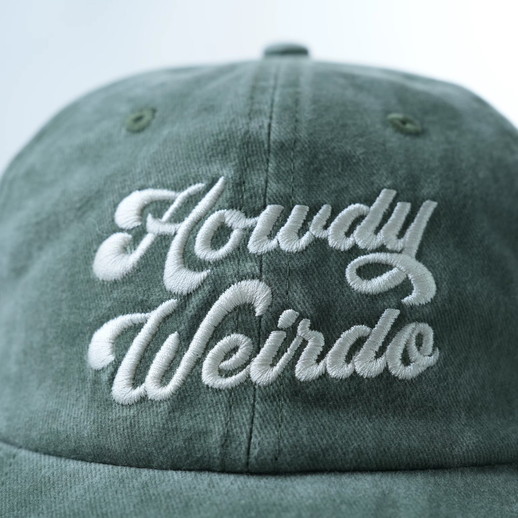 Howdy Weirdo Dad Hat