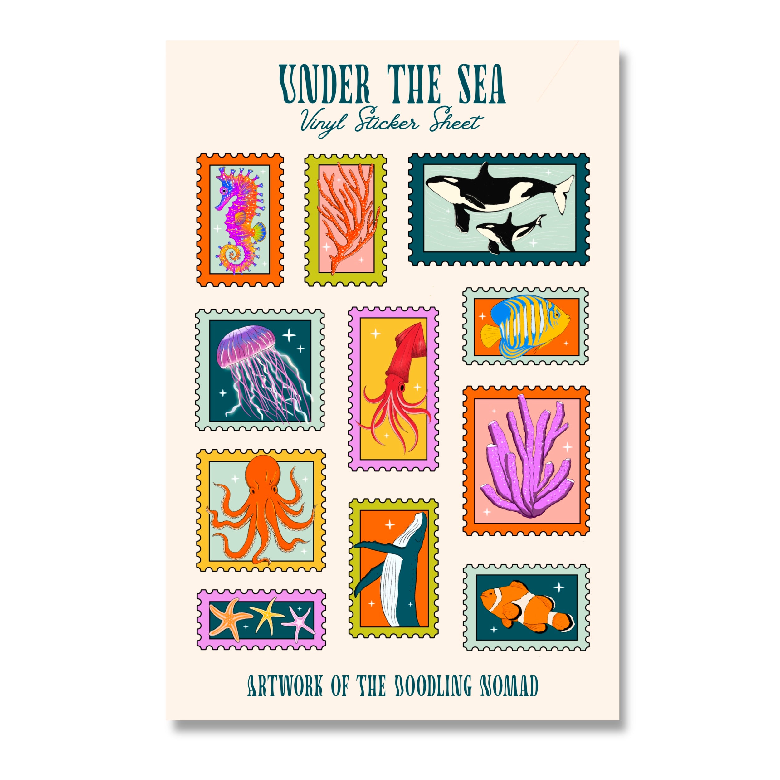 Under the Sea Sticker Sheet