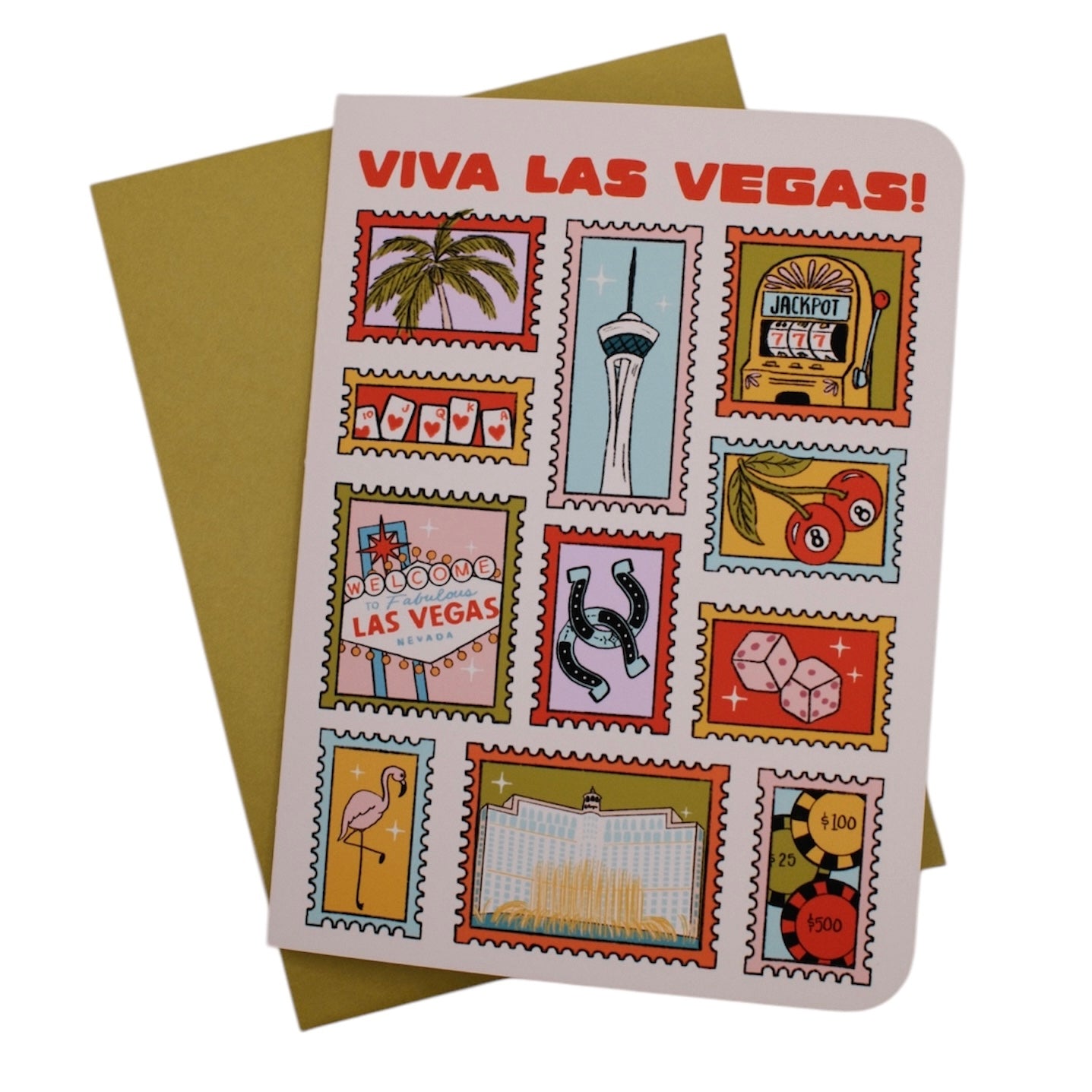 Viva Las Vegas! Greeting Card