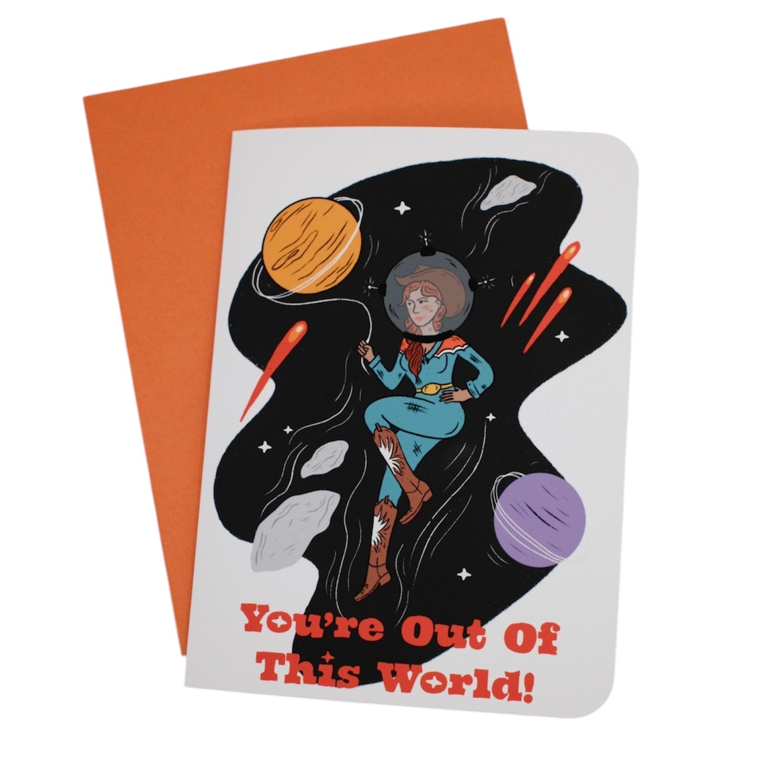 Out of This World Greeting Card