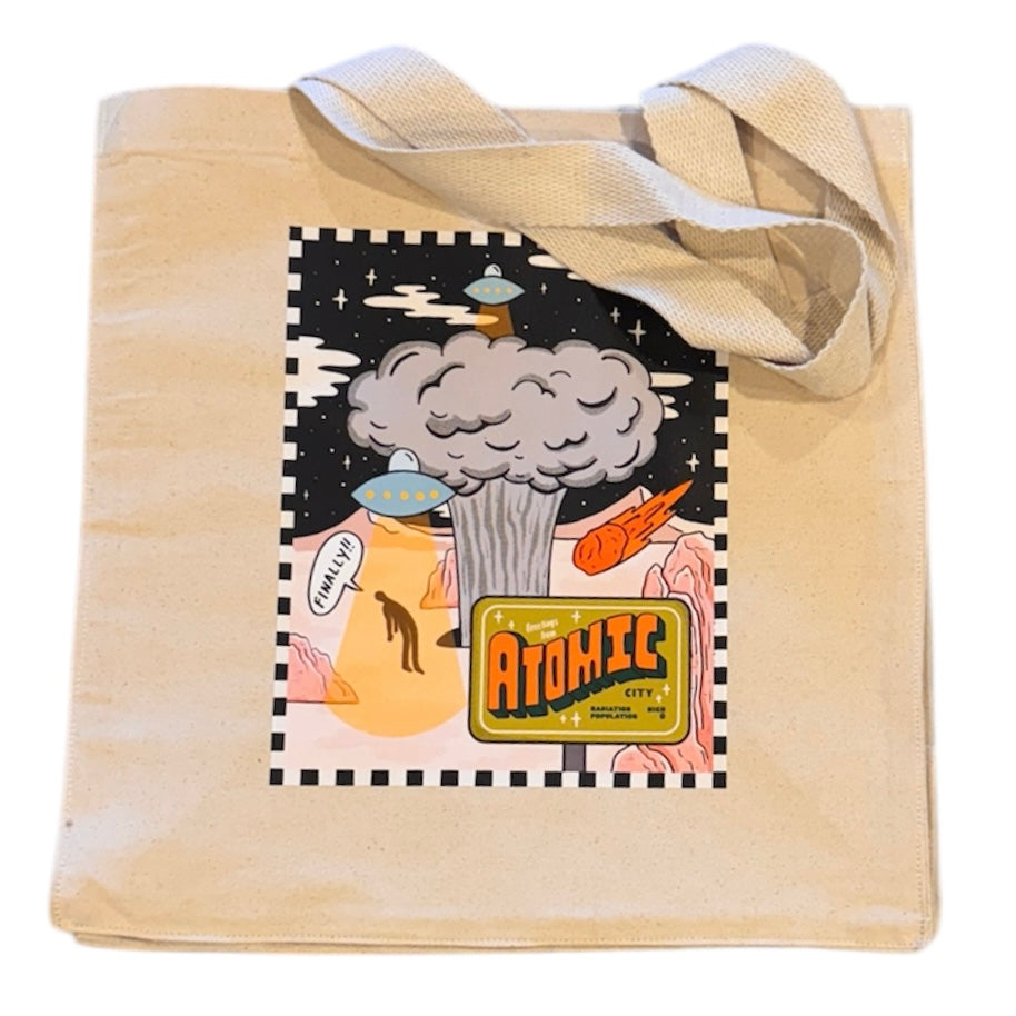 Atomic City Tote Bag