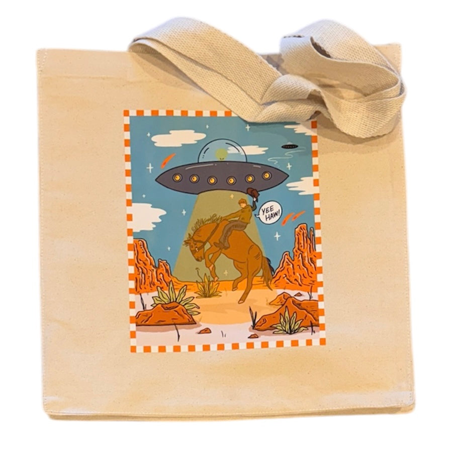 Yee Haw Canvas Tote Bag