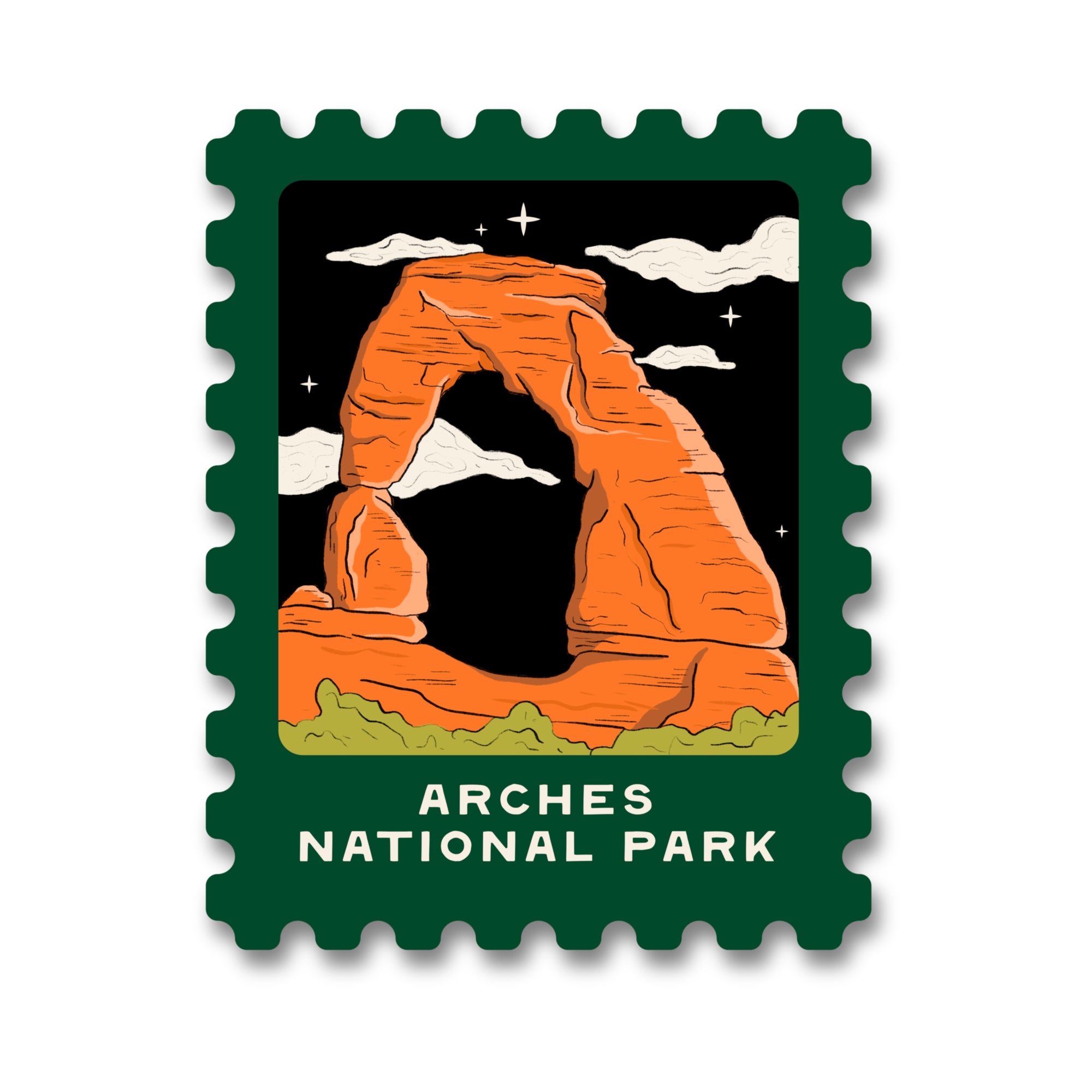 Arches National Park Vinyl Sticker