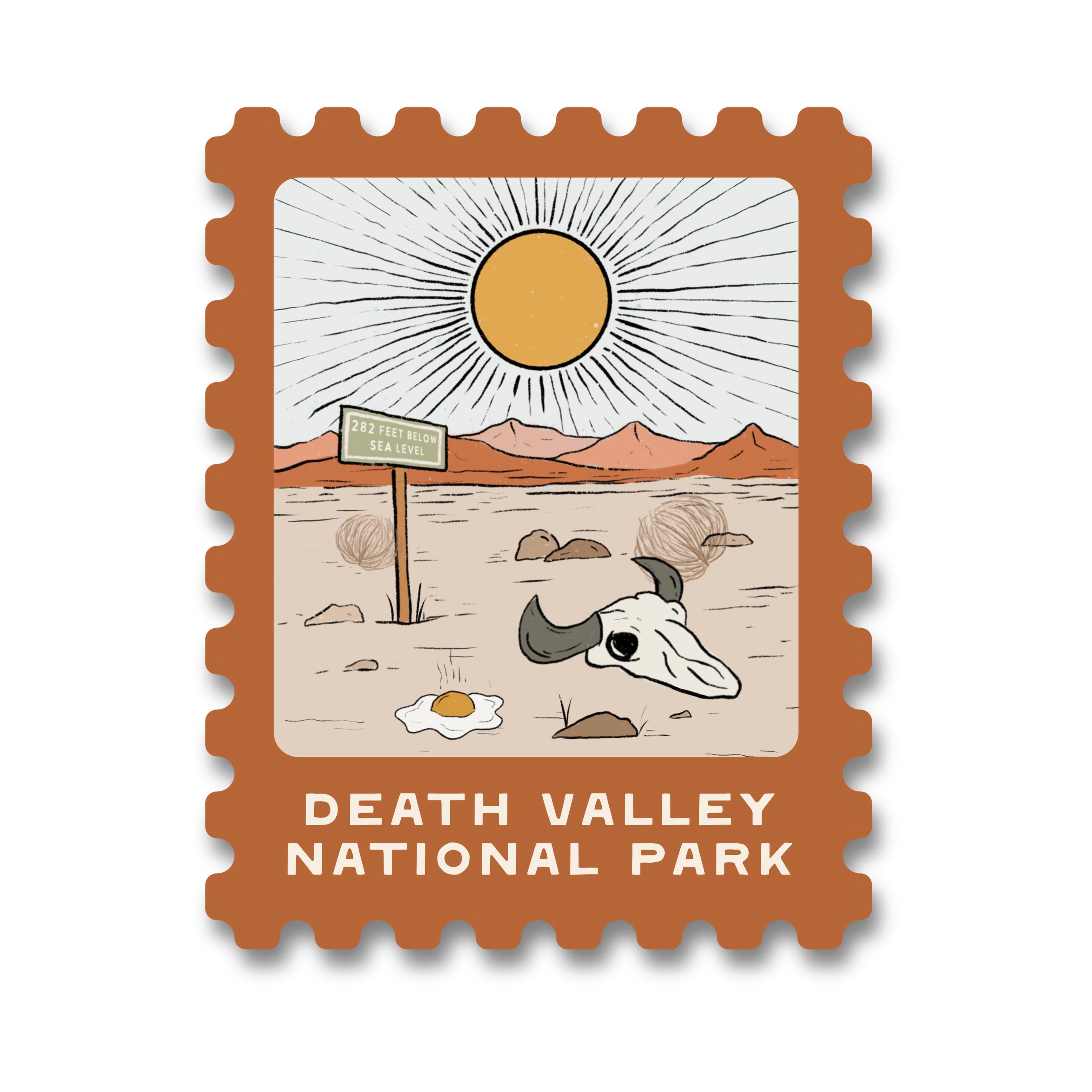 Death Valley National Park Vinyl Sticker