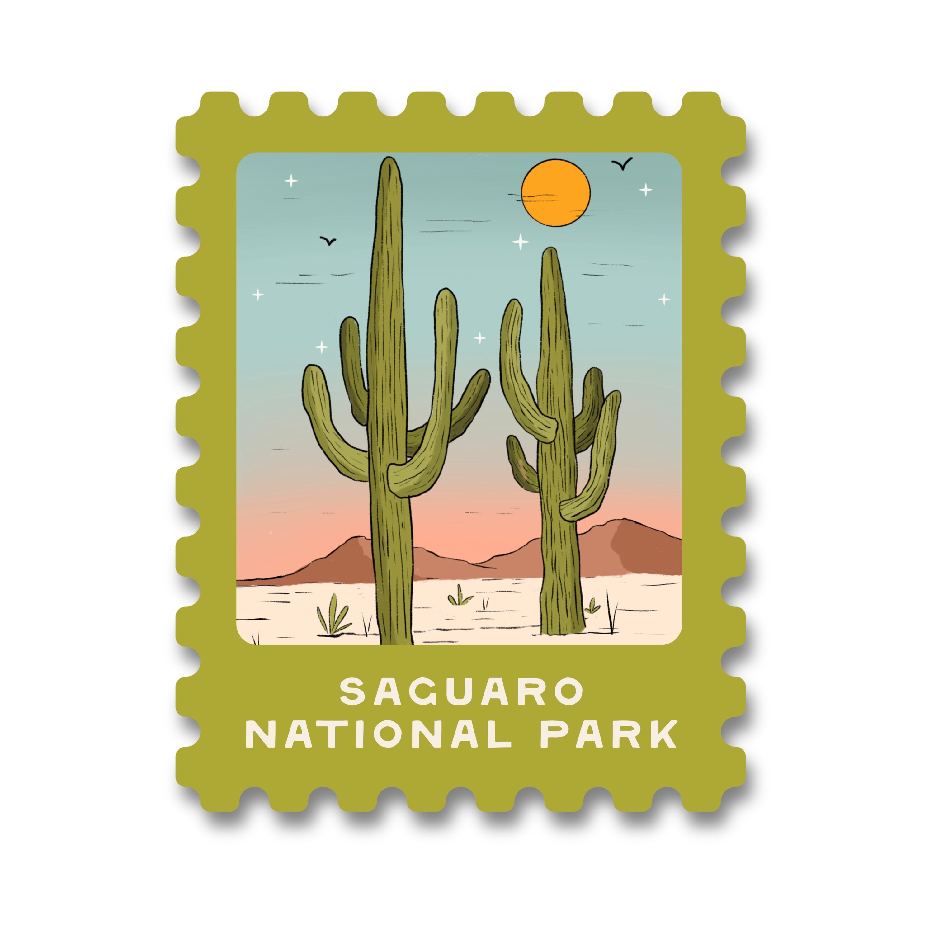 Saguaro National Park Vinyl Sticker