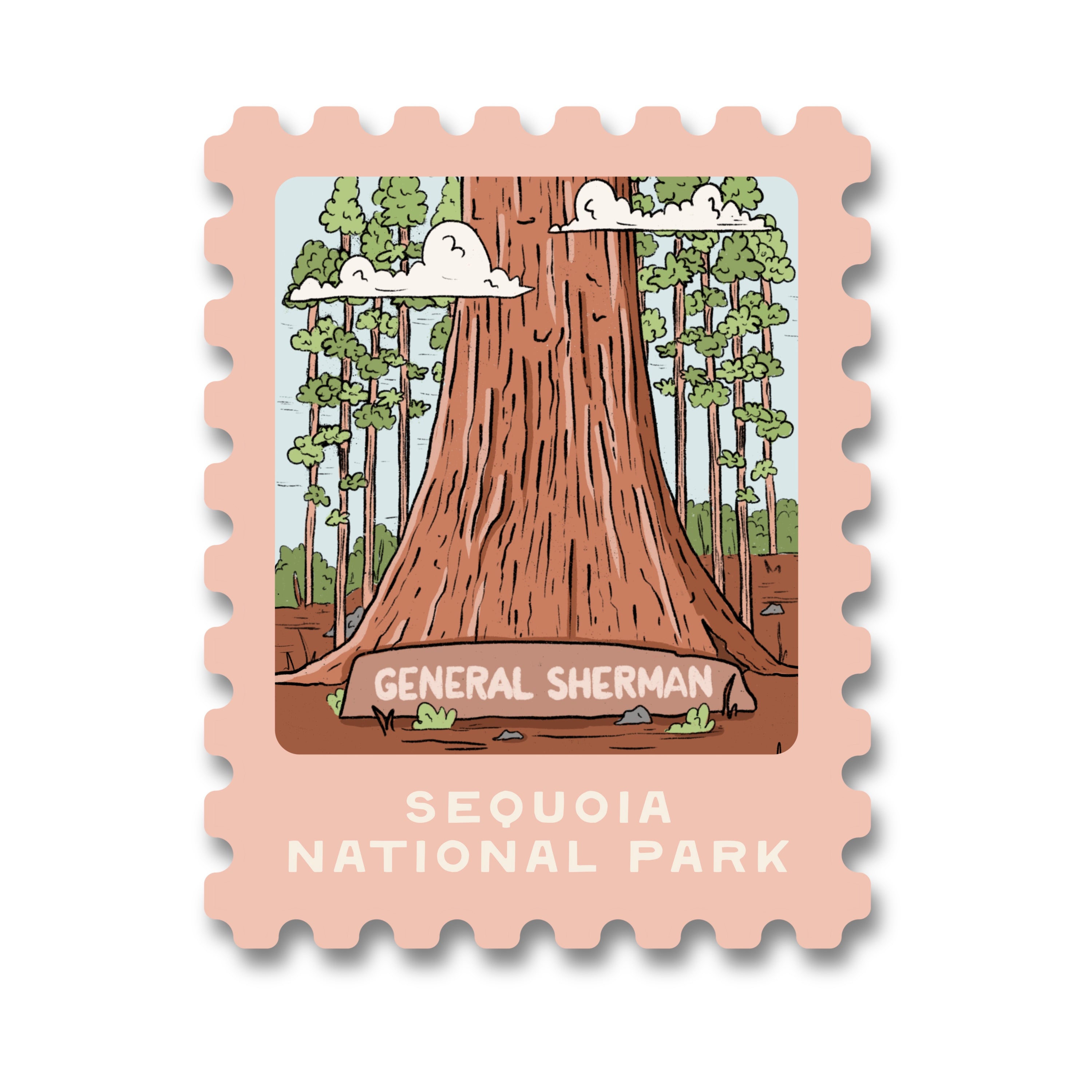 Sequoia National Park Vinyl Sticker