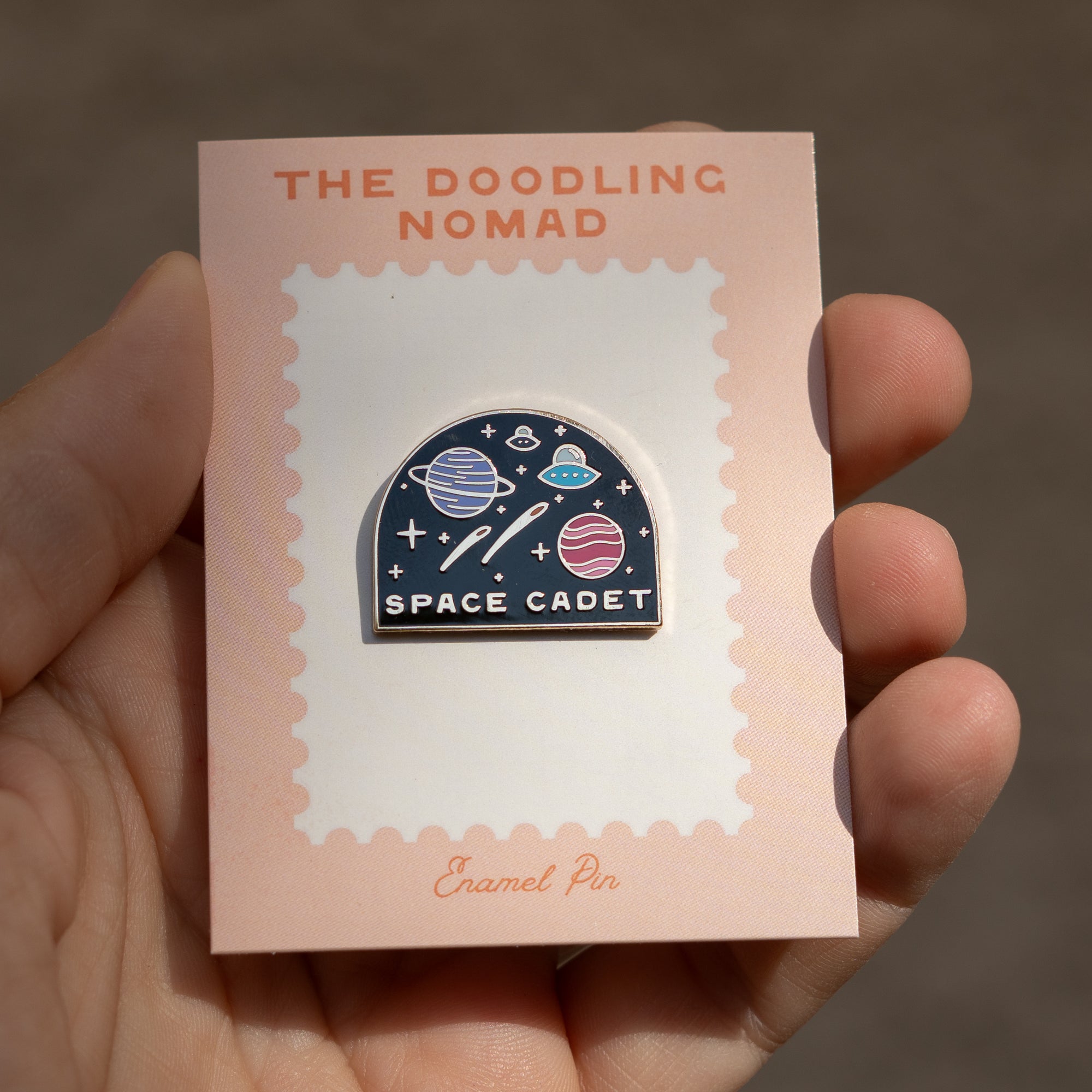 Space Cadet Enamel Pin