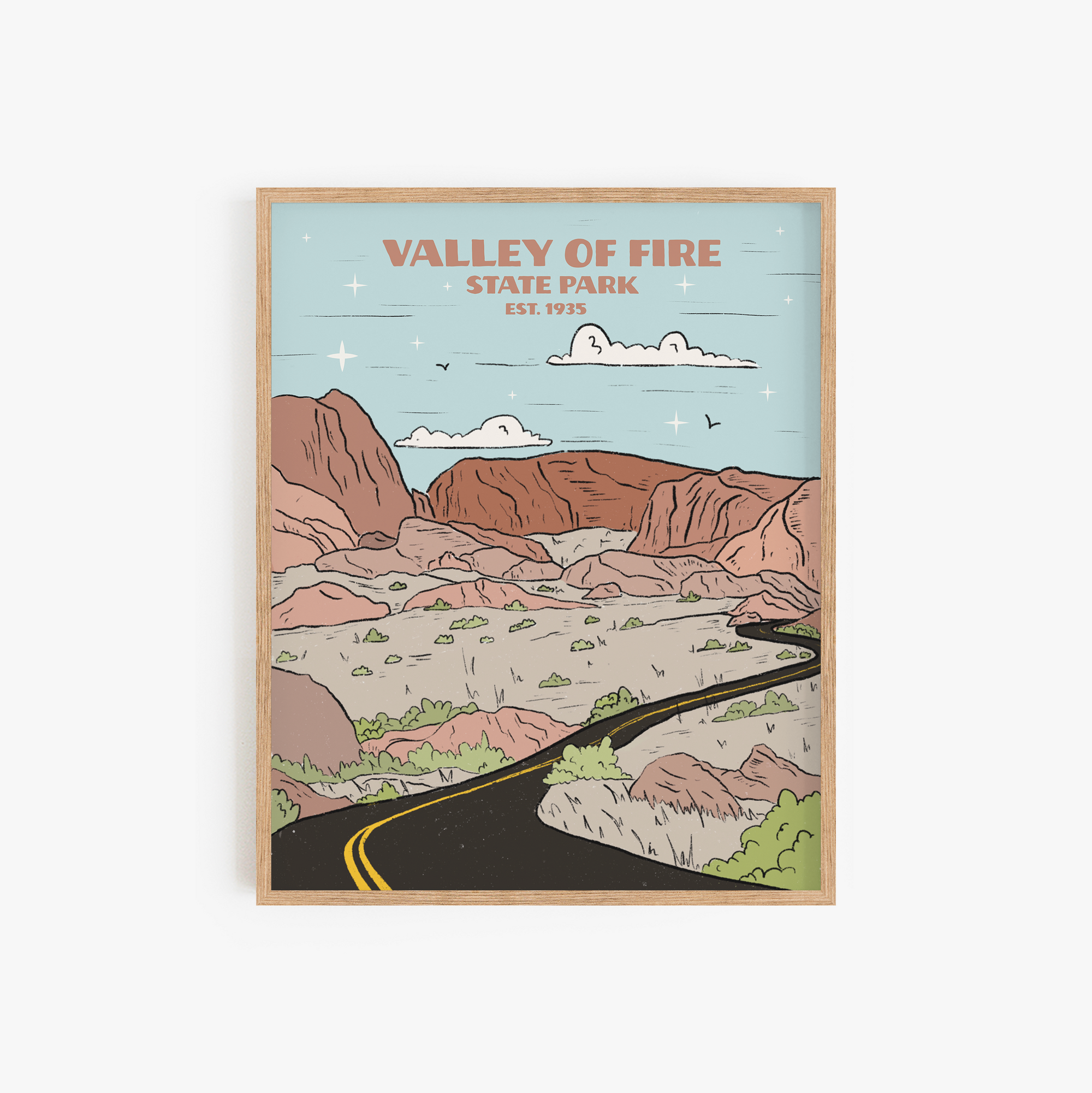 Valley of Fire State Park Art Print