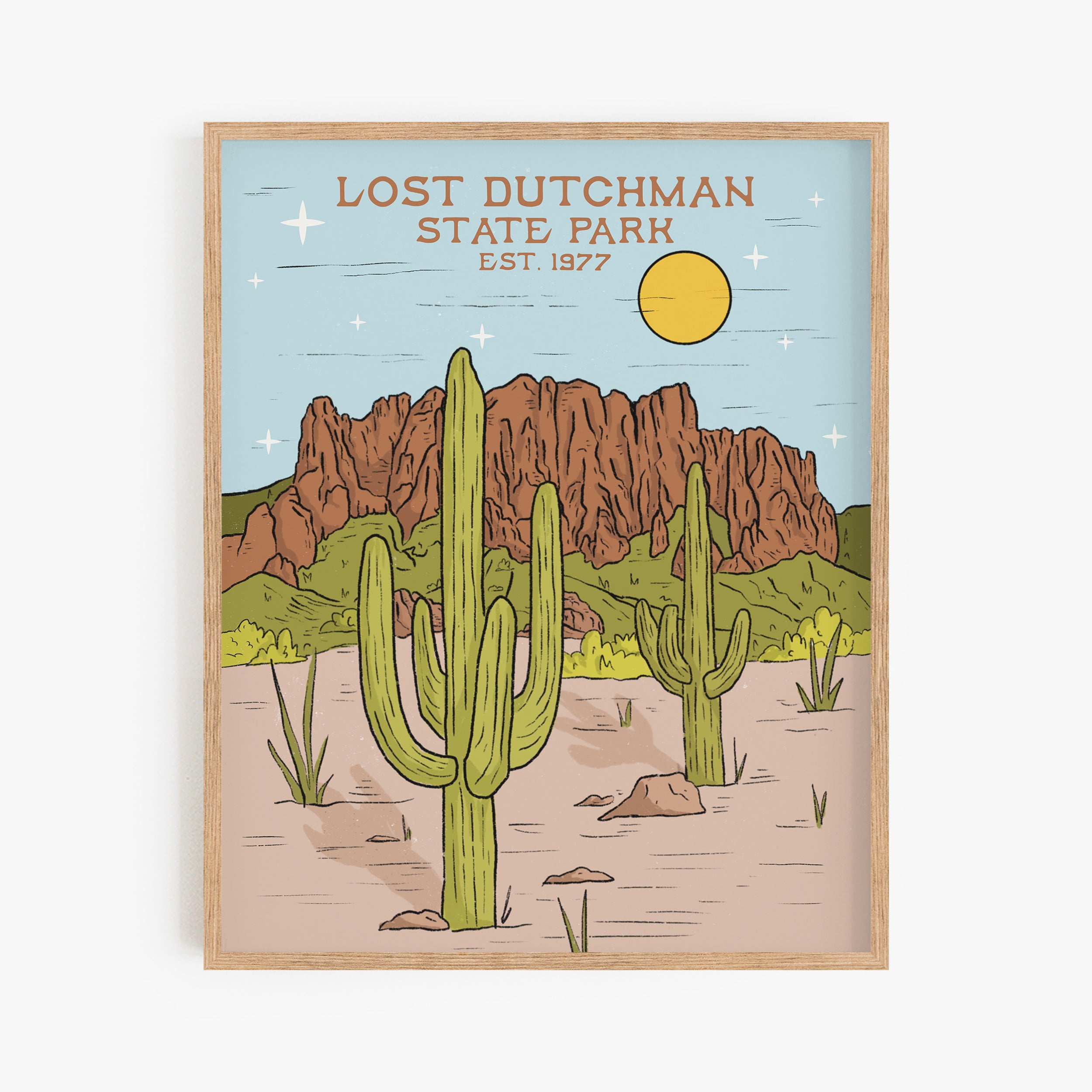 Lost Dutchman State Park Art Print