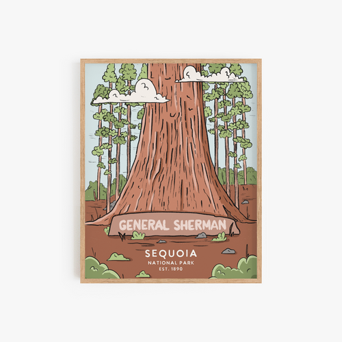 Sequoia National Park Art Print