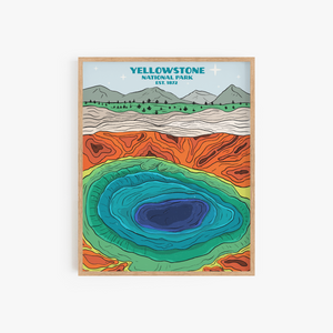 Yellowstone National Park Art Print