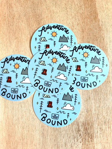 Adventure Bound Vinyl Sticker