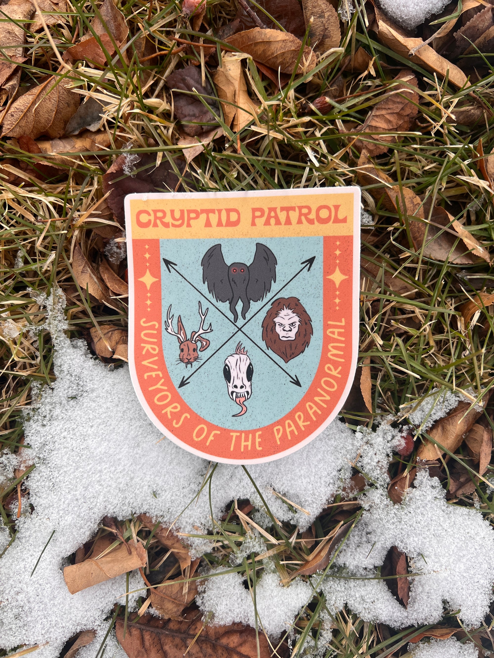 Cryptid Patrol Vinyl Sticker