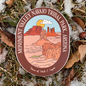 Monument Valley Vinyl Sticker