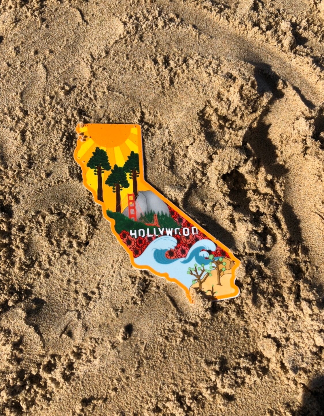 California Pride Vinyl Sticker