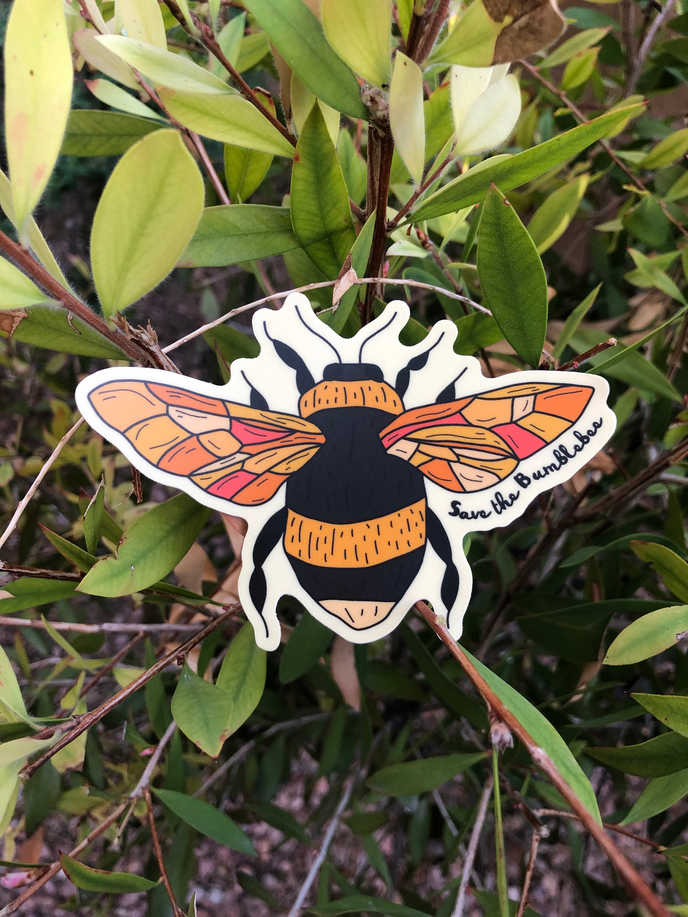 Bumblebee Vinyl Sticker