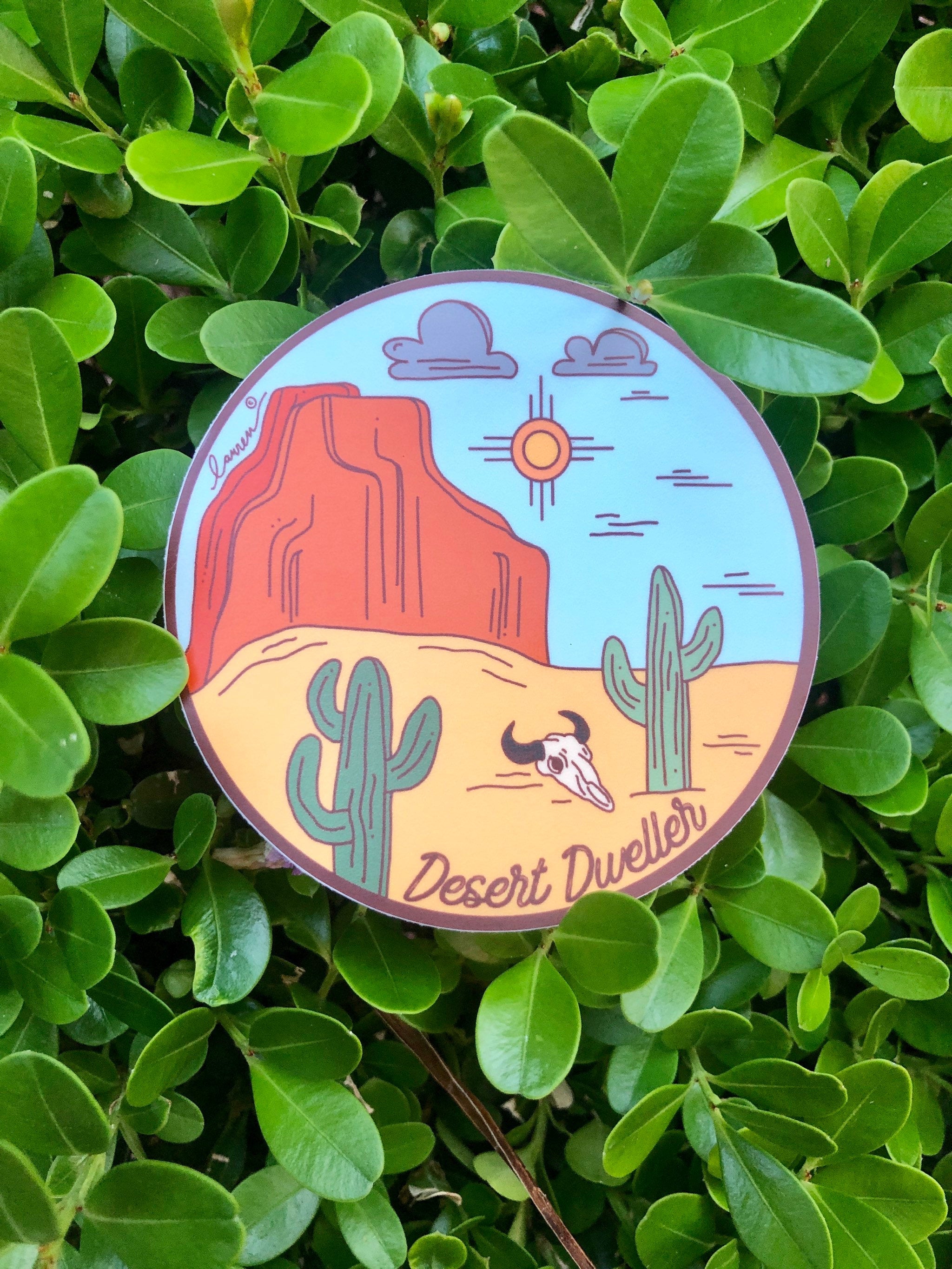 Desert Dweller Vinyl Sticker