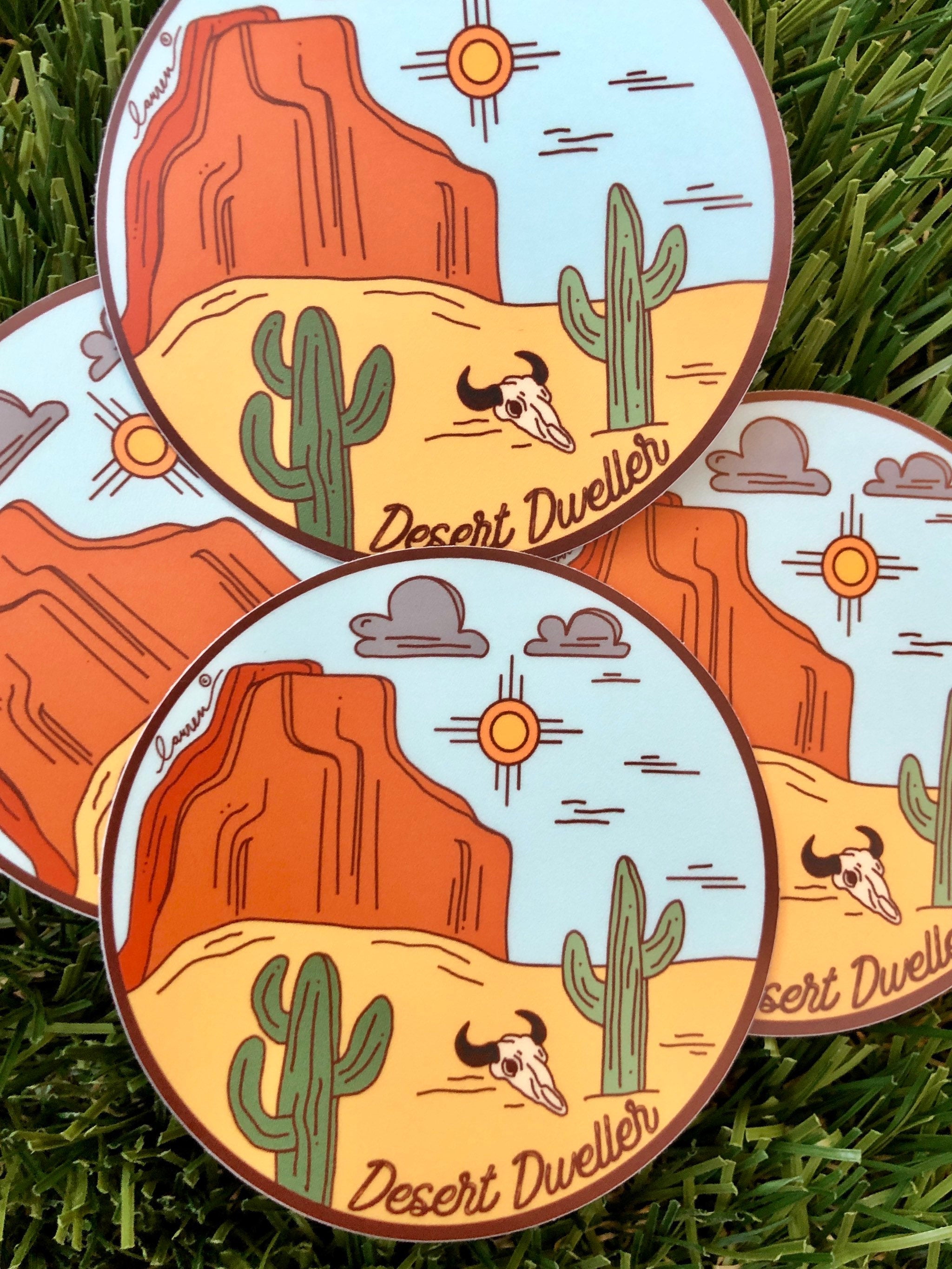 Desert Dweller Vinyl Sticker