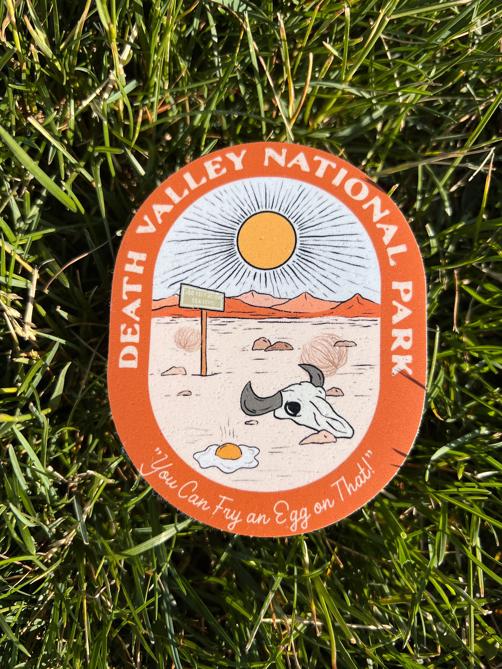 Death Valley National Park Vinyl Sticker